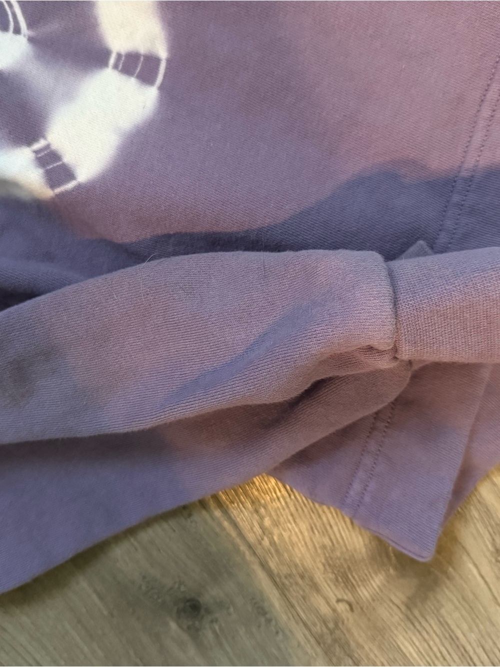 Disney Mickey Mouse Kids Lilac Tie-Dye Crewneck Sweatshirt - Picture 5 of 5